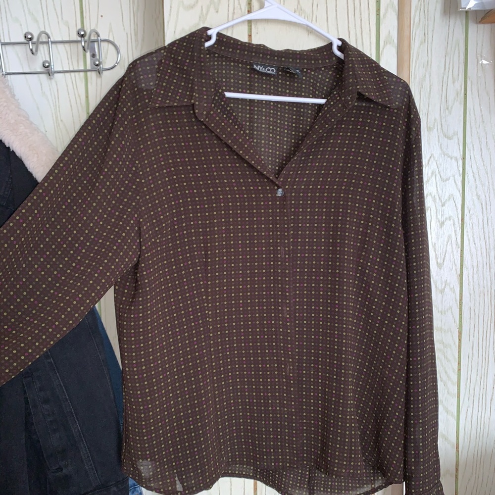 NY&CO Dress Shirt